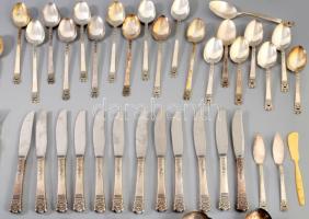 Rogers Oneida Ltd. 95 részes ezüstözött evőeszköz készlet