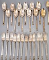 Rogers Oneida Ltd. 95 részes ezüstözött evőeszköz készlet