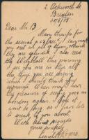 1901 Díjjegyes levelezőlap, látványos lemezhiba a díjjegyen, Ausztriába / PS-card with spectacular p...