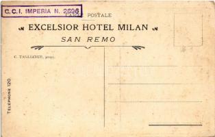 Sanremo, Excelsior Hotel Milan, C. Tagliabue (EK)