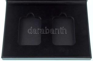 1db doboz 2db férőhellyel NGC/PCG éremtartó tokhoz, használt, jó állapotban (külső méret: 220x160x36mm)