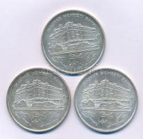 1993. 200Ft Ag "MNB" (3x) T:AU, XF patina
Adamo F13