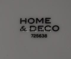 Home &amp; Deco 7 darabos nagyméretű pasta kínálótál készlet, jelzett, hibátlan, d: 27 cm