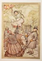 Barrie, J. M.: Peter Pan in Kensington Gardens. with twenty-four drawings by Arthur Rackham. London,...