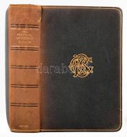 The Poetical Works of Lord Byron. London, 1910, Oxford University Press. Kiadói egészbőr kötés, aran...