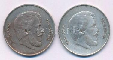 1947. 5Ft Ag "Kossuth" (2x) T:F patina
Adamo F8.1