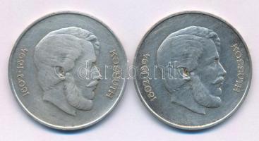 1947. 5Ft Ag "Kossuth" (2x) T:F patina
Adamo F8.1