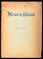 Hanuszik Elemér: Nemesi Album (Kék könyv). Bp., 1941. Kiadói papírkötés, belül a gerincnél elvált, borító foltos, kopottas állapotban.