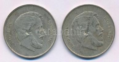 1947. 5Ft Ag "Kossuth" (2x) T:F patina
Adamo F8.1