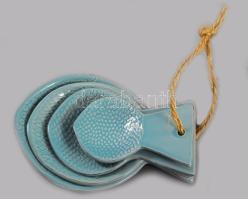 4 darabos kanáltartó szett, h: 11-17 cm