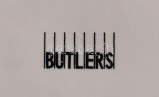 Butlers csillag alakú kínáló pár, jelzett, hibátlan, d: 26 cm