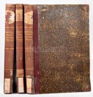 P. Szathmáry Károly: Az emberi mívelődés története I-III. Bp., 1881, Tettey Nándor és Társa. Félvászon kötés, kopottas állapotban.