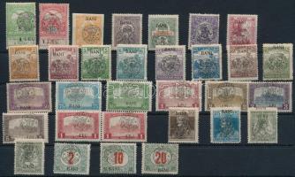 Kolozsvár 1919 31 db bélyeg, Bodor vizsgálójellel