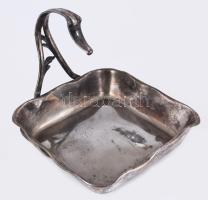 Berndorf kínáló, jelzett, 18x18x16 cm