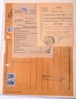 ca 1860-1940 40 db n irat, váltó, számla, okmány. némi illetékbélyeggel Berakóban