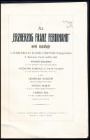 1908 Az ,,Erzherzog Franz Ferdinand" nevű csatahajó. Trieszt, 1908. szeptember 30-án. Az Osztrá...