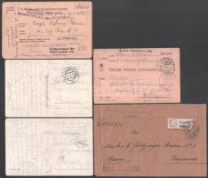 10 db 1. világháborús tábori küldemény