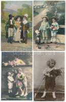 GYEREKEK - 31 db RÉGI motívum képeslap / CHILDREN - 31 pre-1945 motive postcards
