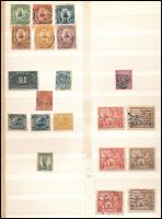 Kis vegyes tétel, 20 db régebbi bélyeg (Haiti, Kuba, Chile, Nagy-Britannia)A/4 berakólapon