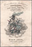 1846 Wiener Allgemeine Theaterszeitung címlap (grafika)