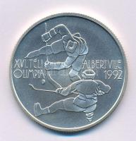 1989. 500Ft Ag "XVI. Téli Olimpia - Albertville 1992" kapszulában T:BU Adamo EM111