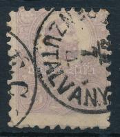 1871 Kőnyomat 25kr (60.000) (elvékonyodás / thin paper)