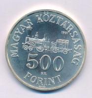 1991. 500Ft Ag "Széchenyi István" kapszulában T:BU Adamo EM122