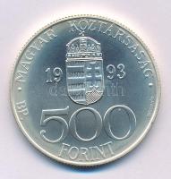 1993. 500Ft Ag "Integráció az EU-ba - ECU" kapszulában T:BU Adamo EME33
