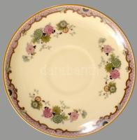 Thomas Bavaria porcelán teás készlet, hat személyes Matricás, jelzett, hibátlan