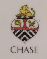 Lynn Chase által tervezett "Amazonian Jaguar" mintás tálka, jelzett, hibátlan, d: 12 cm