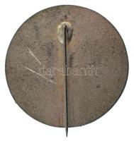 1986. "41. RALLYE FIM BUDAPEST - Touring Finlandia" egyoldalas, részben festett fém motors...