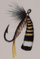 Hollóházi Manufaktúra, Boglar Hungary: Dísztál. Kísérleti darab. Jelzett, minimális kopással, d: 20,...