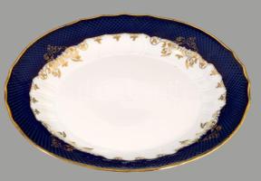 Hollóházi kínálótál. Kísérleti darab! Jelzett, hibátlan, d: 26 cm