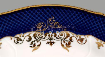 Hollóházi kínálótál. Kísérleti darab! Jelzett, hibátlan, d: 26 cm