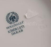 Hollóházi arany fácánmintás kiöntő. Kísérleti darab! Jelzett, hibátlan, m: 20 cm