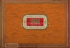 GML Sumatra szivar, doboz, tartalommal 18x12 cm