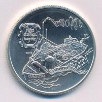 1994. 500Ft Ag "Régi dunai hajók - Carolina" kapszulában, T:BU Adamo EM134