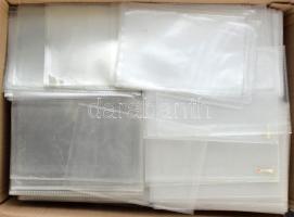 Kb. 1000 műanyag képeslap tok / Cca. 1000 plastic sleeves for postcards