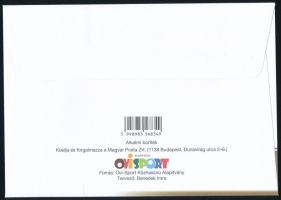 2025 100 éve született Buzánszky Jenő megszemélyesített Belföld bélyeg + FDC-n