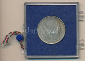 1948. 5Ft Ag "Petőfi" plombalt MNB plasztik tokban T:AU, XF patina Adamo EM1