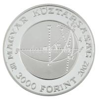 2002. 3000Ft Ag "Bolyai János" kapszulában, tanúsítvánnyal, dísztokban T:PP
Adamo EM180