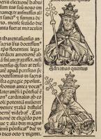 1493 Ősnyomtatvány - a híres Schedel krónika Magyar vonatkozású lapja, rajta középkori uralkodók és ...