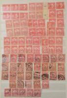 1900-1940 Nagy magyar rendező / készlet 6 db A/4 + 4 közepes berakóban + egy köteg berakólapon. Rend...