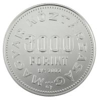 2002. 3000Ft Ag "Kovács Margit" kapszulában, dísztokban, tanúsítvánnyal T:BU Adamo EM184