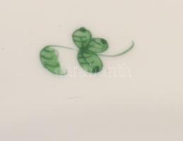 Herendi 2 db indiai kosár mintás süteményes tányér. 1518-as forma. Kézzel festett, jelzett, hibátlan...