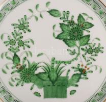 Herendi 4 db indiai kosár mintás süteményes tányér. 1517-es forma. Kézzel festett, jelzett, hibátlan...