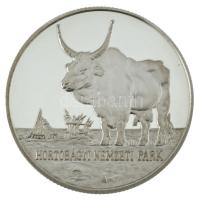 2002. 3000Ft Ag "Hortobágyi Nemzeti Park" kapszulában, dísztokban, tanúsítvánnyal T:PP Ada...