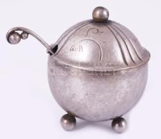 Georg Jensen ezüst (Ag) zománc betéttel, br 44,7 g 5 cm