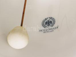 Hollóházi Erika mintás csengő. Jelzett, hibátlan, m: 10,5 cm