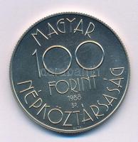 1988. 100Ft alpakka "Labdarúgó Világbajnokság 1990 - Két játékos" kapszulában T:BU